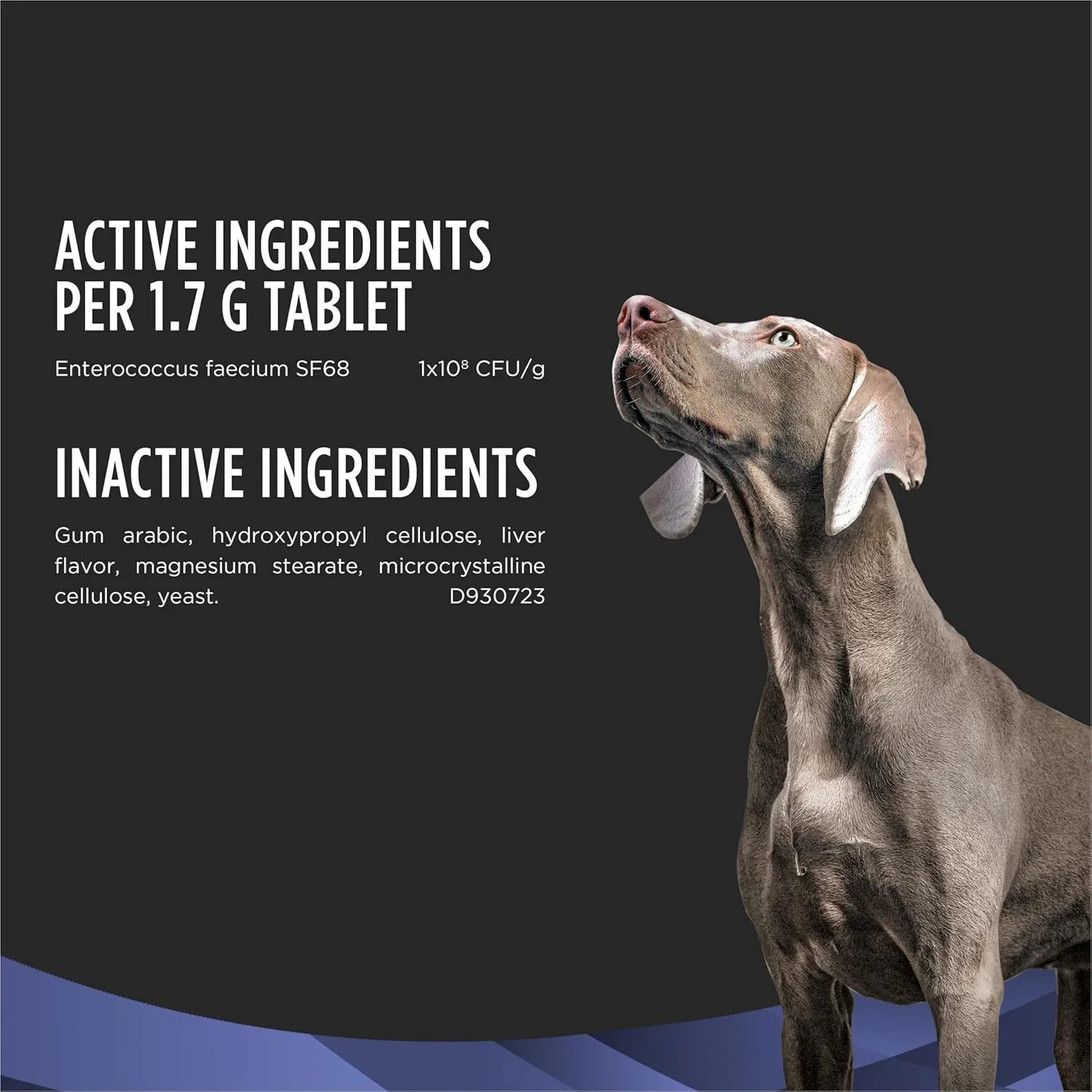 Purina Pro Plan Veterinary Supplements FortiFlora Chewable Dog Probiotic Supplement Tablets - 90 ct. Canister