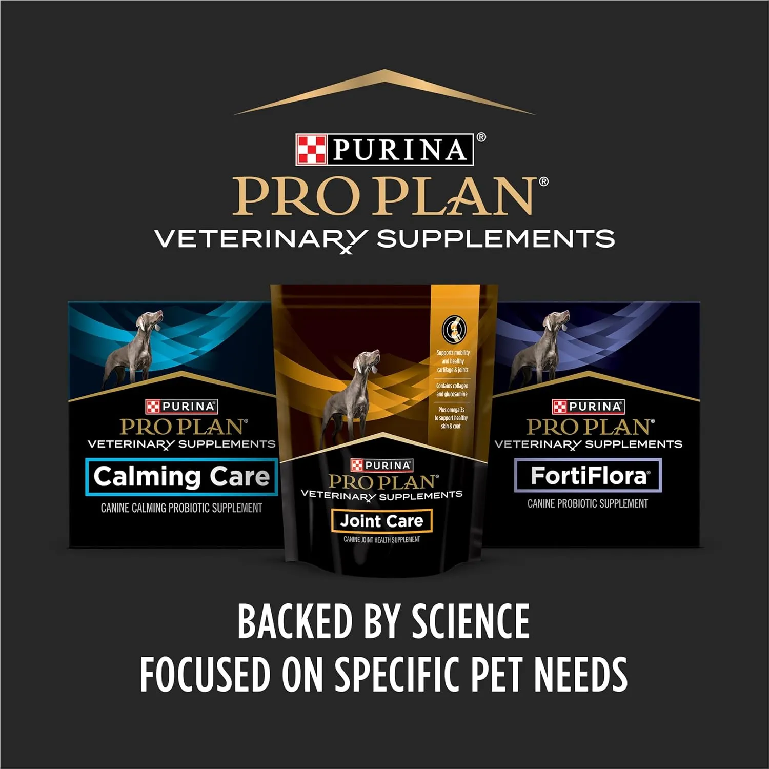 Purina Pro Plan Veterinary Supplements FortiFlora Chewable Dog Probiotic Supplement Tablets - 90 ct. Canister