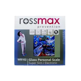 Rossmax Glass Personal Scale WB102