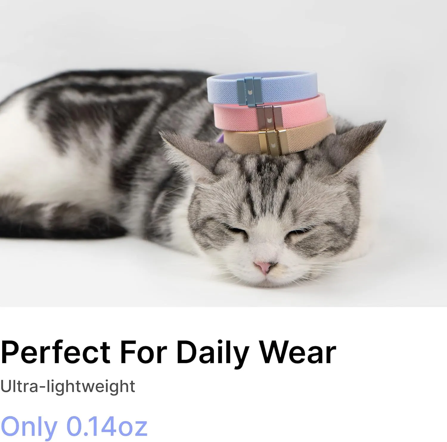 Safety Cat Collar - U.S. IDA Gold Awarding Design, Stretch Elastic Quick Release, Non Breakaway - Light Weight for Kitten, Neck Fit 5.9'-11.8' for All Small Large Cat,S(Lime Green)