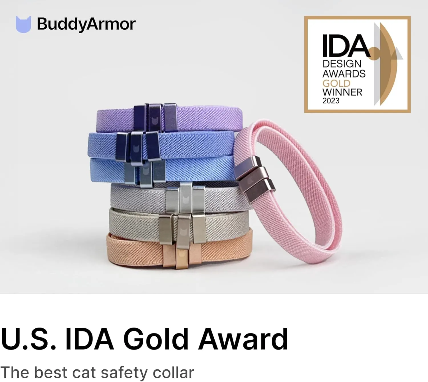 Safety Cat Collar - U.S. IDA Gold Awarding Design, Stretch Elastic Quick Release, Non Breakaway - Light Weight for Kitten, Neck Fit 5.9'-11.8' for All Small Large Cat,S(Lime Green)