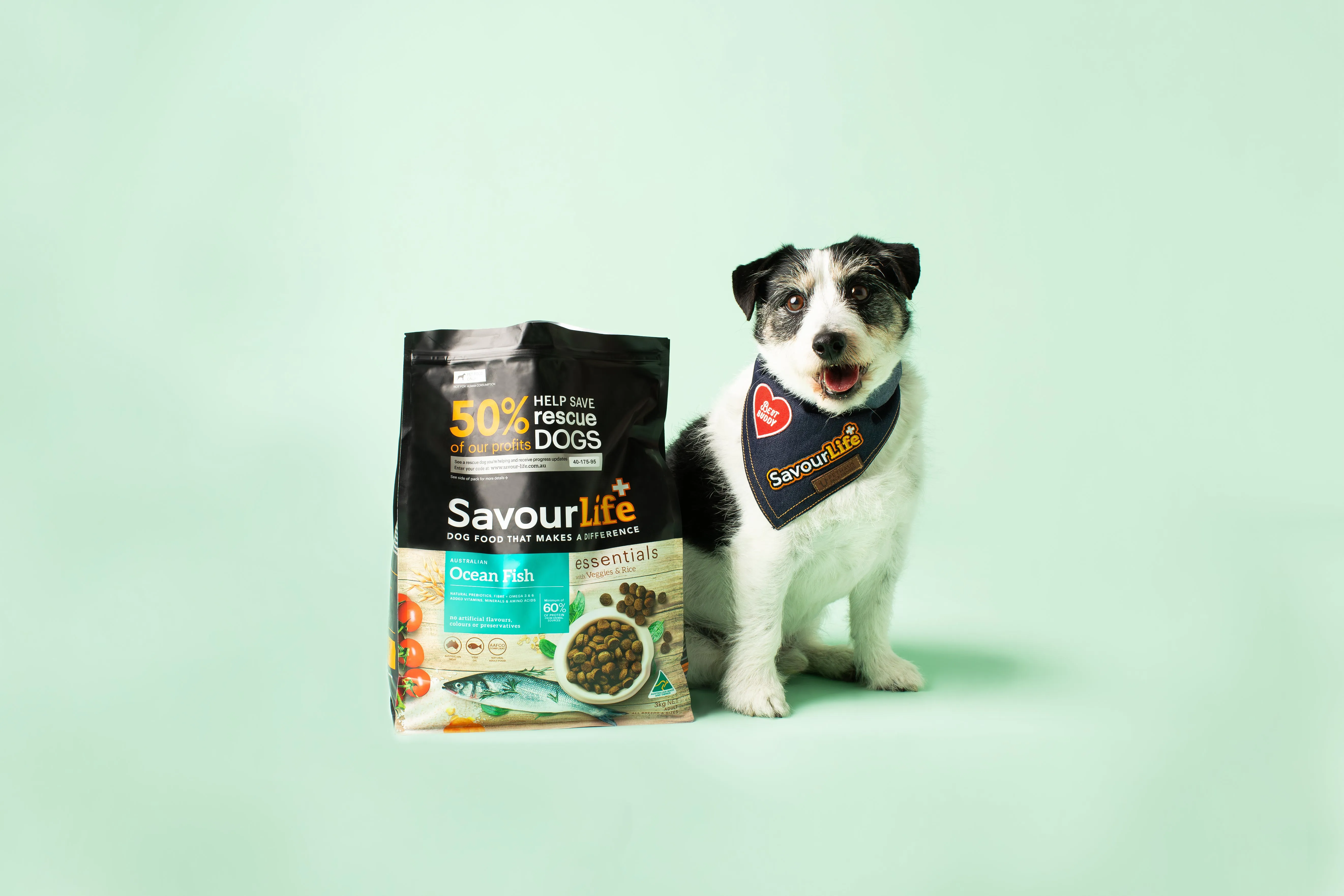 SavourLife - Essentials Ocean Fish Dog Dry Food (15kg)