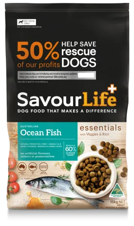 SavourLife - Essentials Ocean Fish Dog Dry Food (15kg)