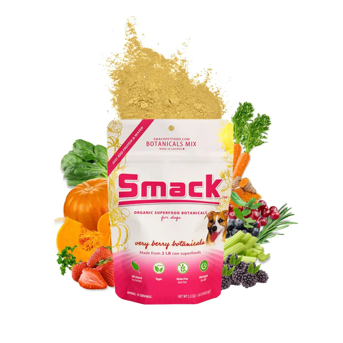 Smack - Dog Food Topper - Very Berry Botanicals