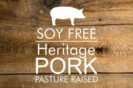 Soy-Free Pork Chops, Sausage Bundle (Ships Separately)- 20 lbs