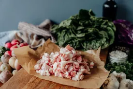 Sugar Free Pork Belly DICED - 1 lb.
