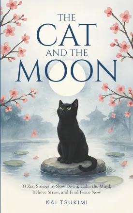 The Cat and The Moon - 33 Zen Stories: Slow Down, Calm the Mind, Relieve Stress, and Find Peace Now - Includes Reflections for Beginners (Zen Tales) Paperback  May 16, 2025