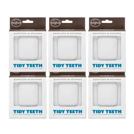Tidy Teeth UV Toothbrush Sanitizer - Family Pack of 6