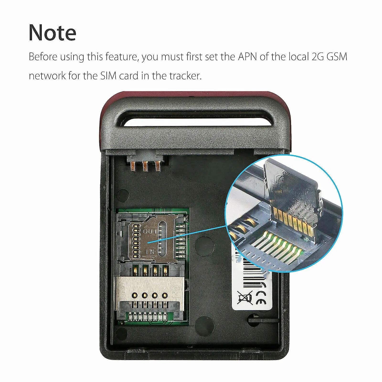 Upgraded Magnetic GPS Real Time Tracker with SOS Button