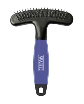 Wahl Double Row Rake/Shedding Blade Combo Brush Dog