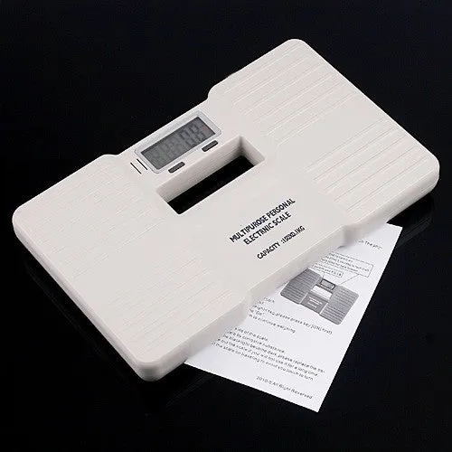 White Digital Bathroom Body Weight Scale 150 X 0.1KG
