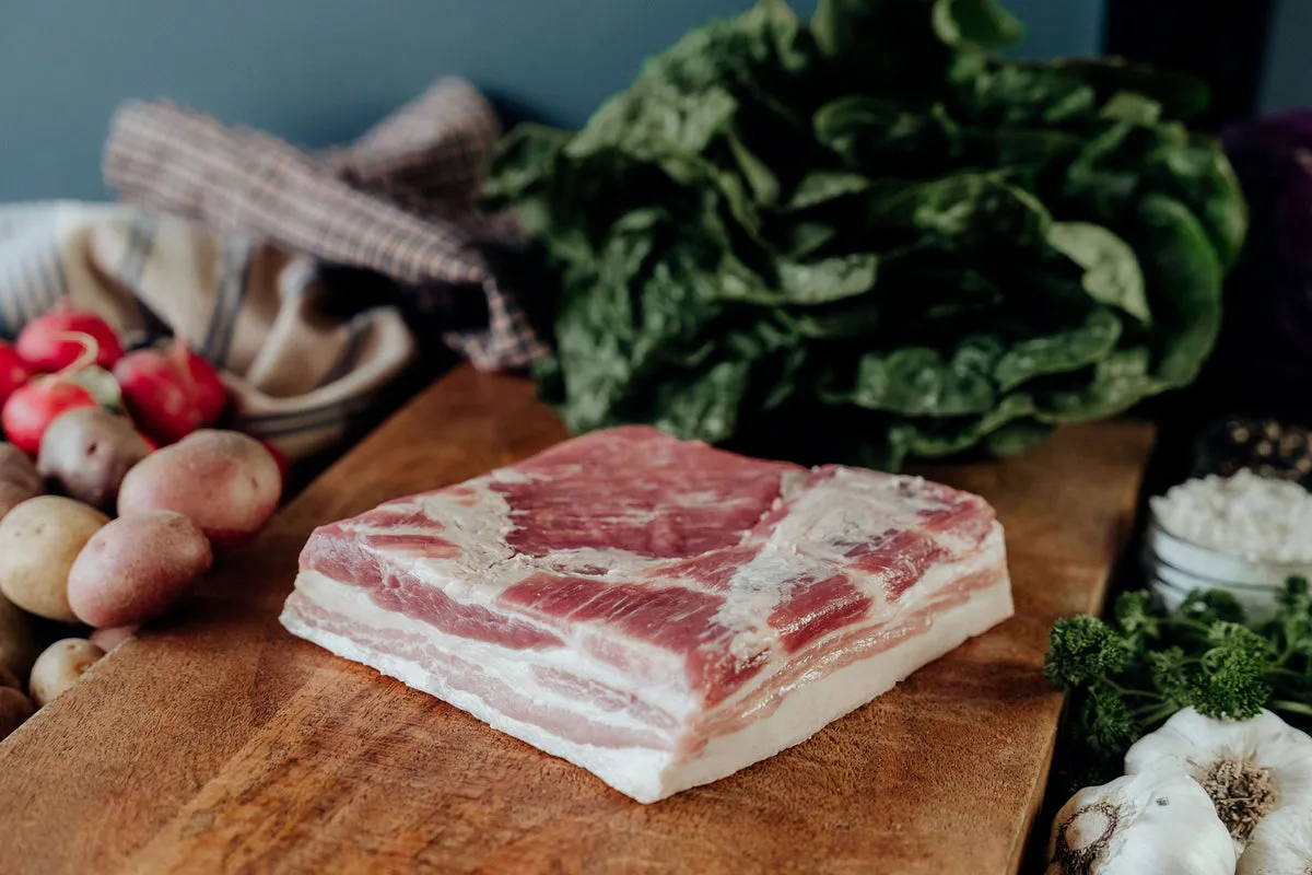 Whole Pork Belly Fresh Portion - 1.5 lbs