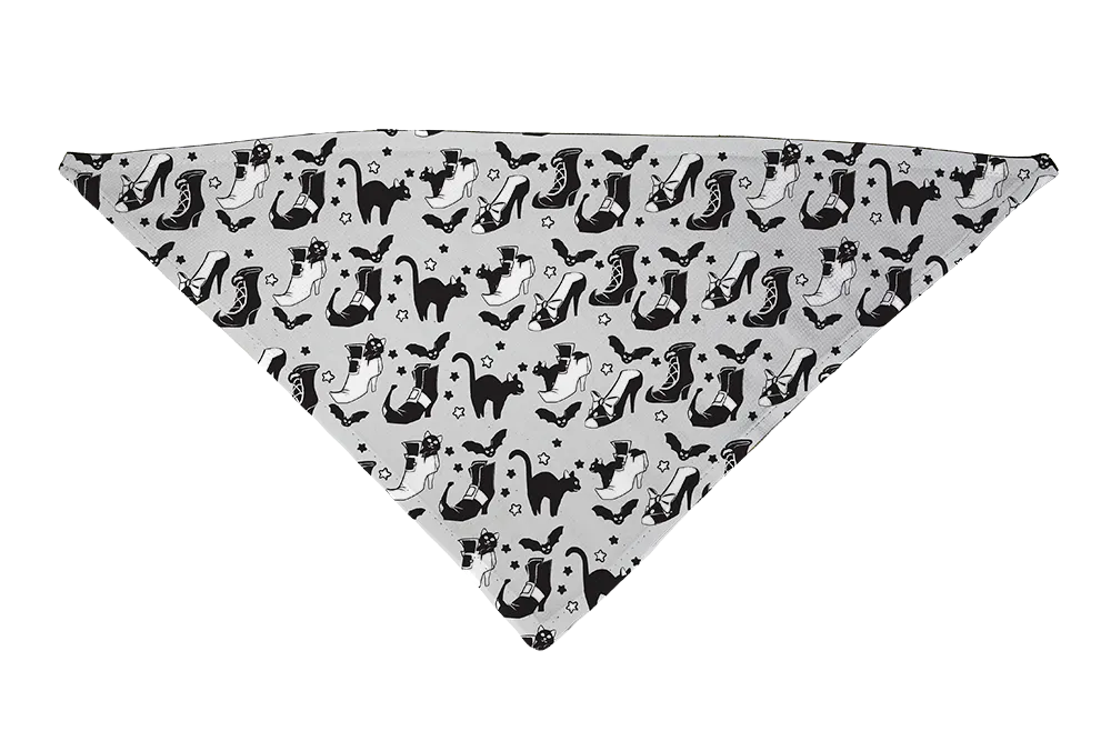 Witch's Shoes Vintage Dog Bandana